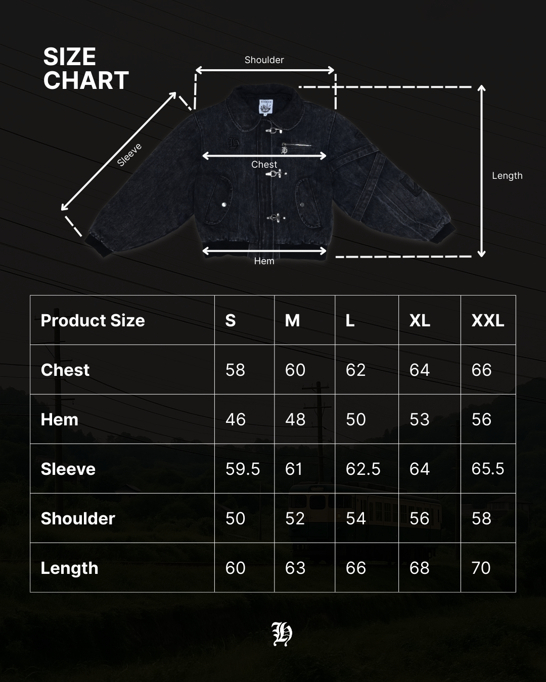 jigoku clasp jacket oversized streetwear casual jacket ready stock-Coordom