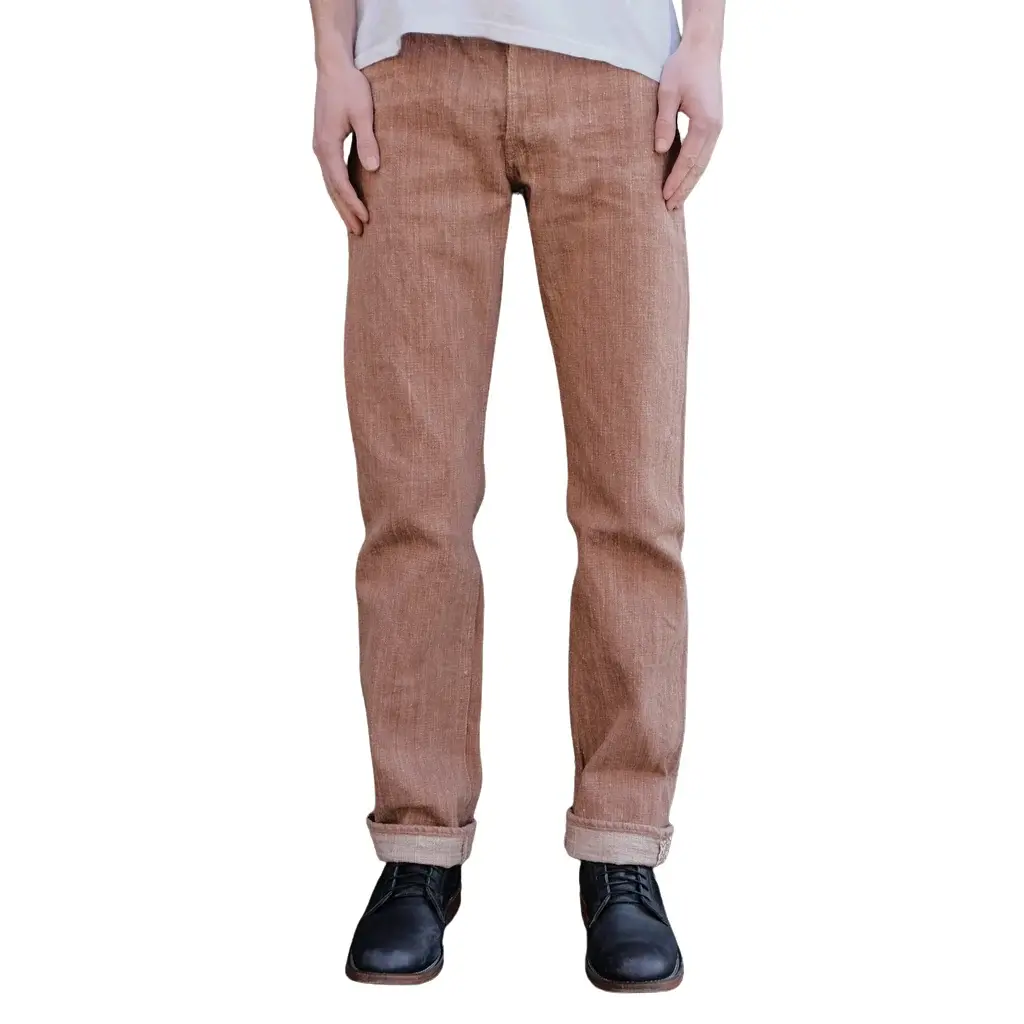 "KAKI-KYOKU" SELVEDGE JEANS (REGULAR STRAIGHT)-Coordom