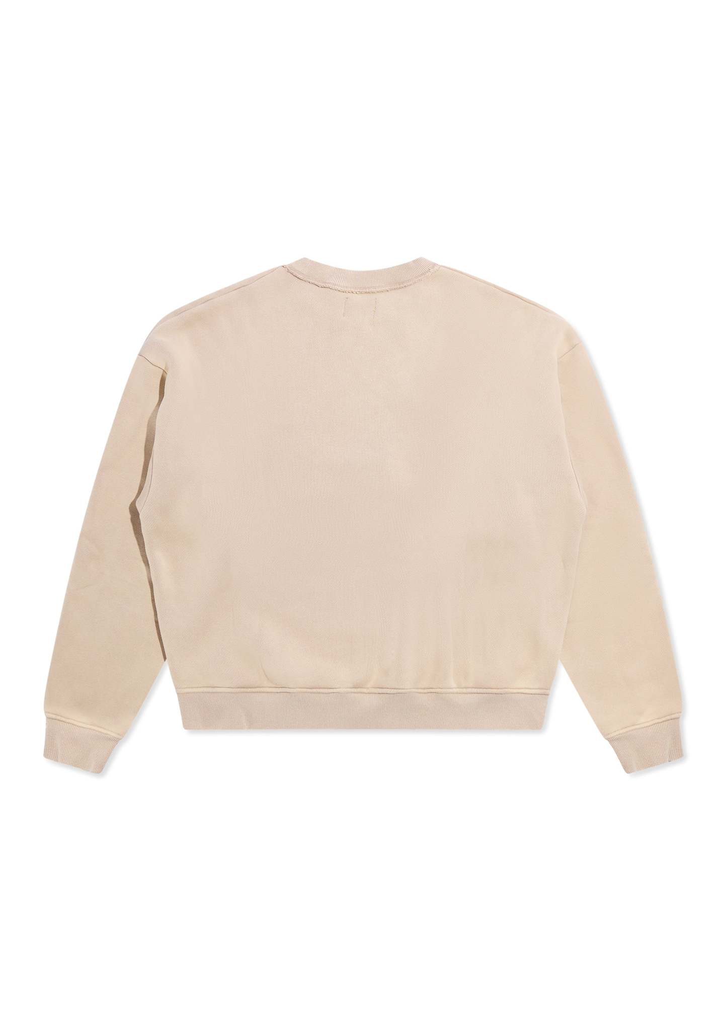Jumbo Crewneck Sweatshirt - Taupe|Streetwear Oversized Vintage Casual Wear-Coordom