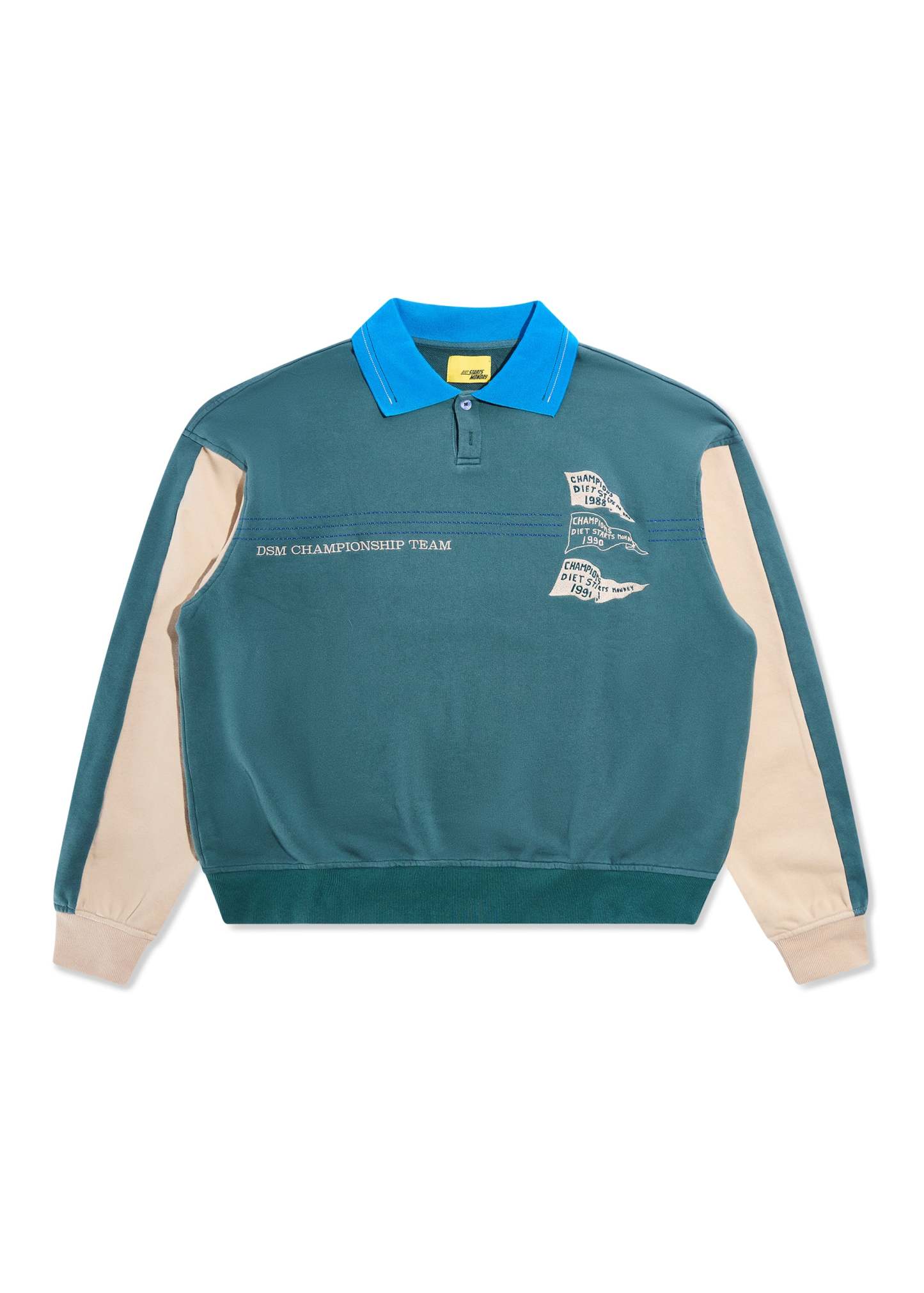 Champion Sport Pullover - Hunter/Blue|Streetwear Oversized Vintage Casual Wear-Coordom