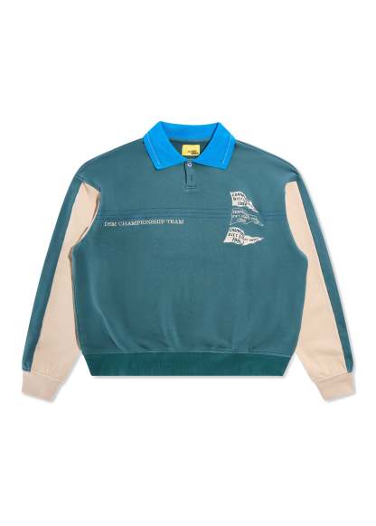 Champion Sport Pullover - Hunter/Blue|Streetwear Oversized Vintage Casual Wear-Coordom