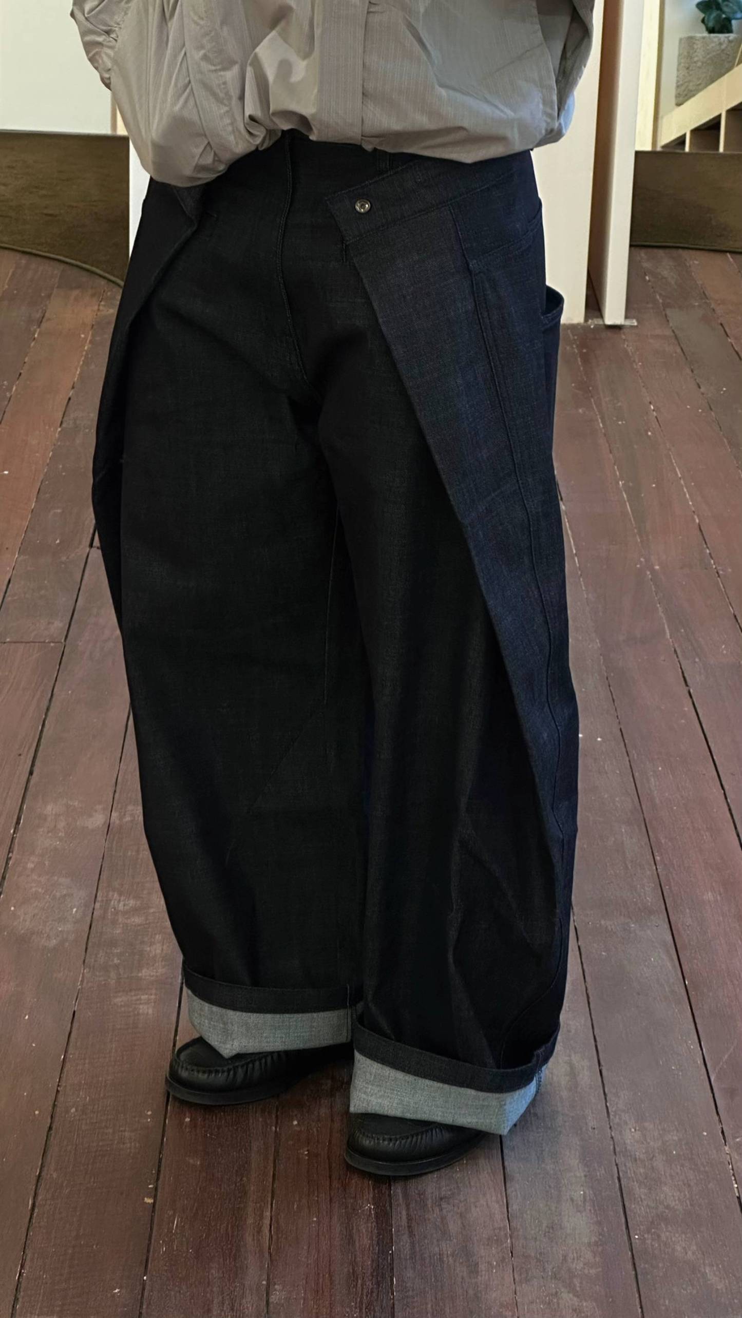 WrapDenim Double Button-Coordom