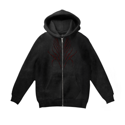 Bloodlust Zip Up Hoodie-Coordom