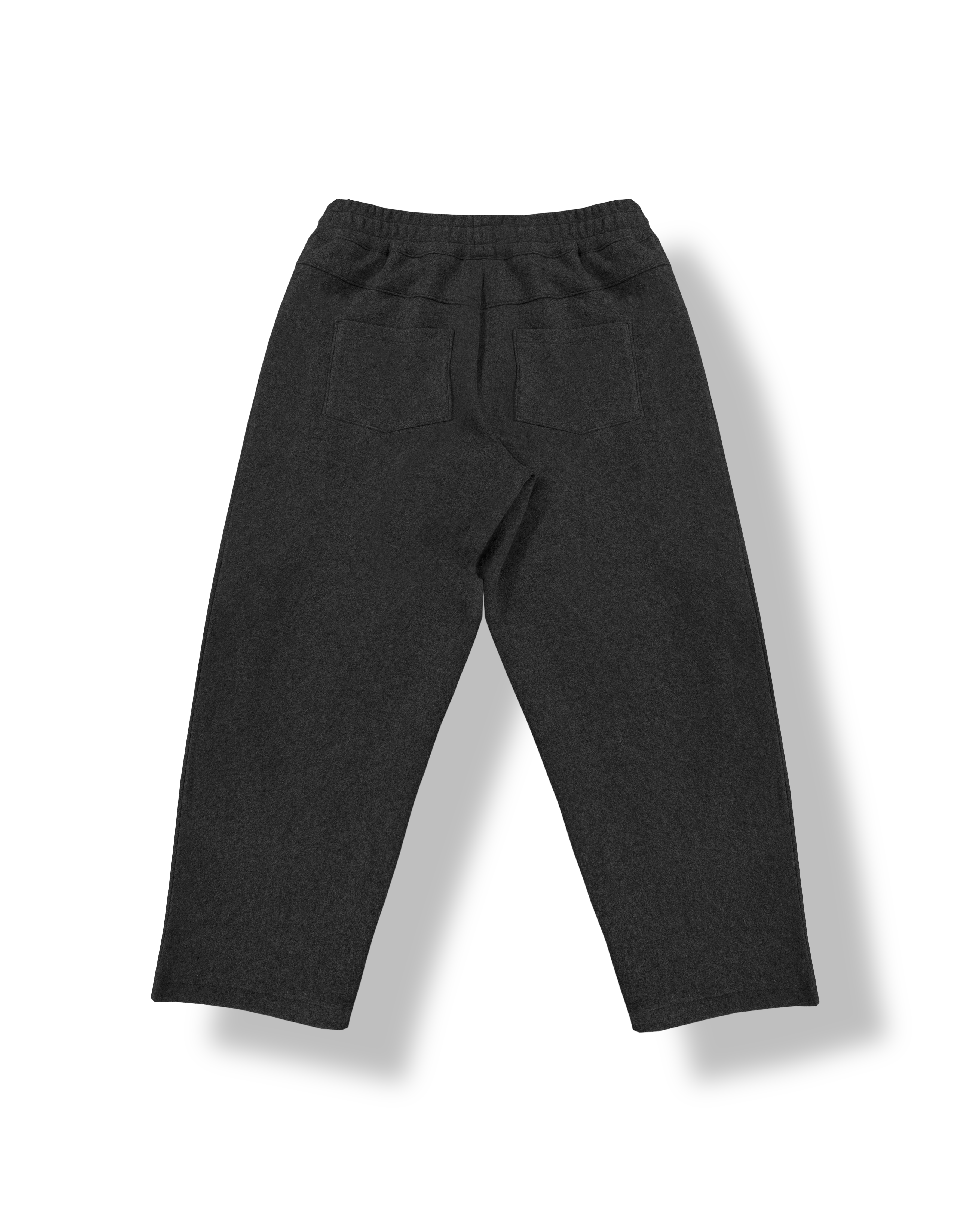 Pleated Felt Trousers-Coordom