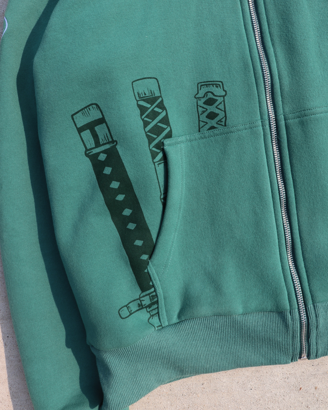 Three Swords Zip-Up-Coordom