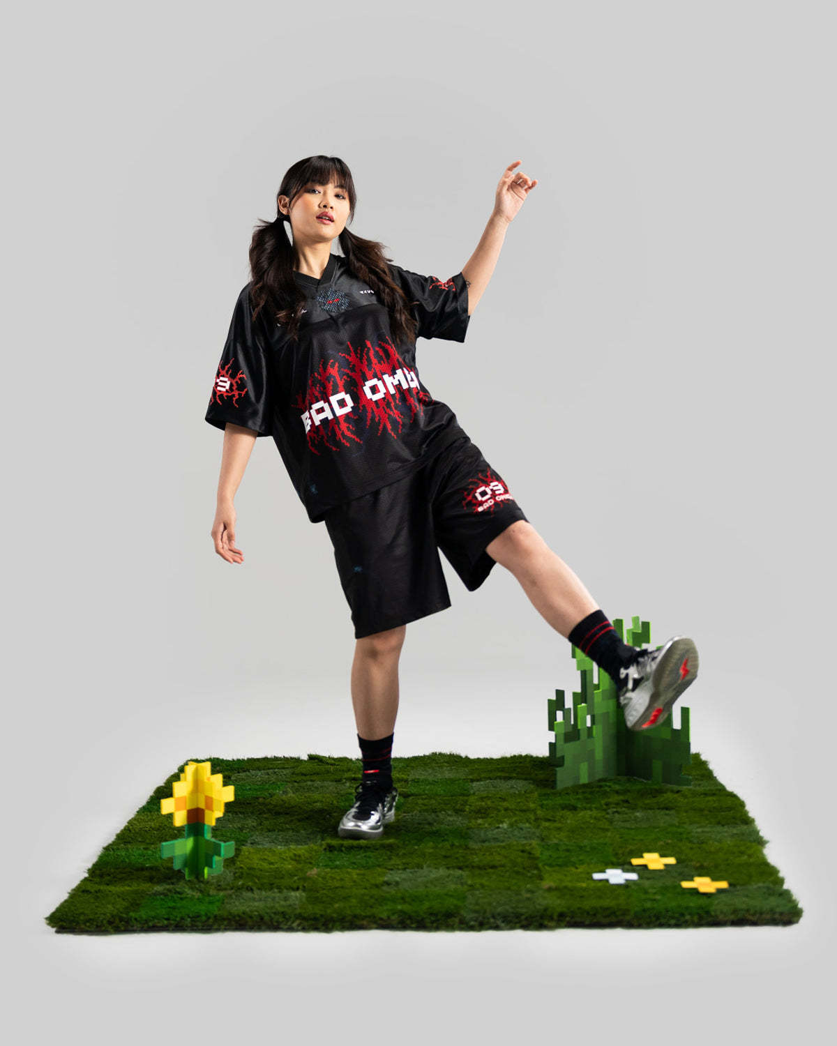  Bad Omen Shorts-Coordom