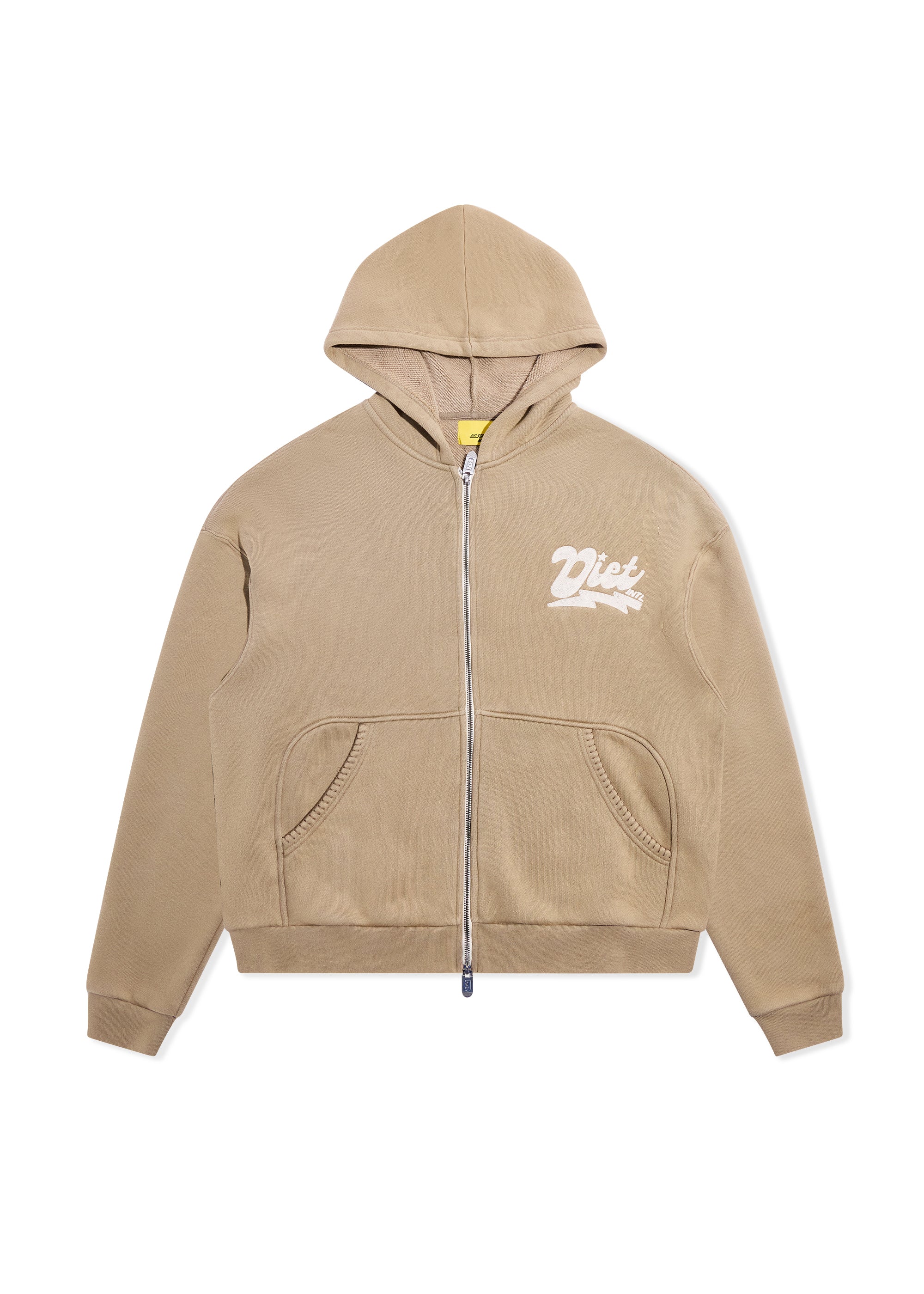 Bolt Full Zip - Tan|Streetwear Oversized Vintage Casual Wear-Coordom