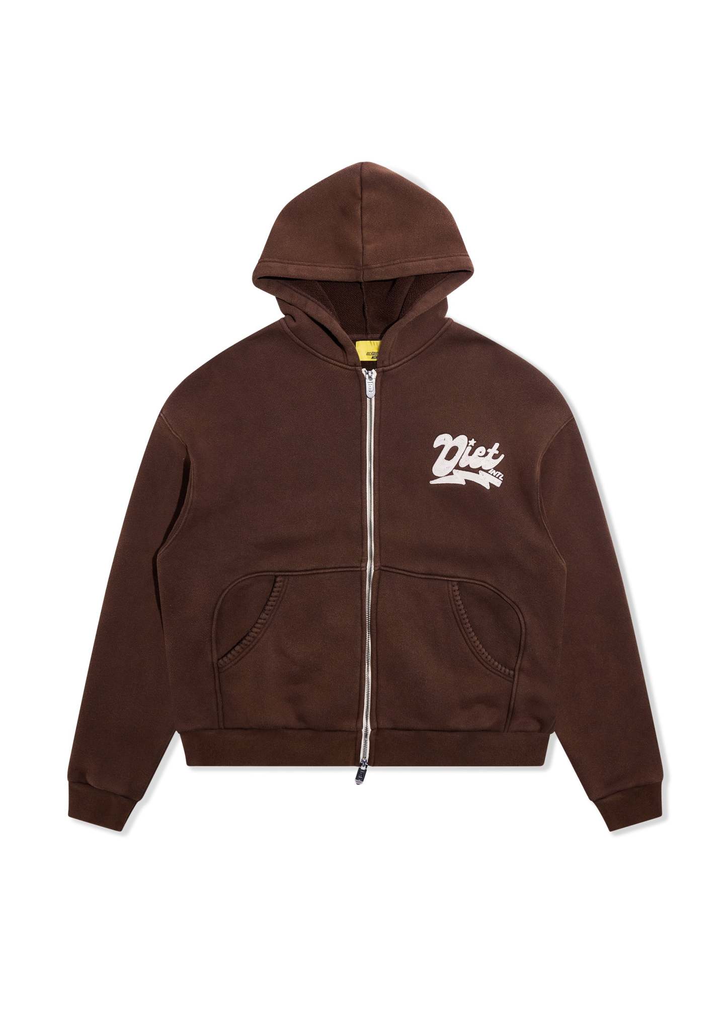 Bolt Full Zip - Brown|Streetwear Oversized Vintage Casual Wear-Coordom