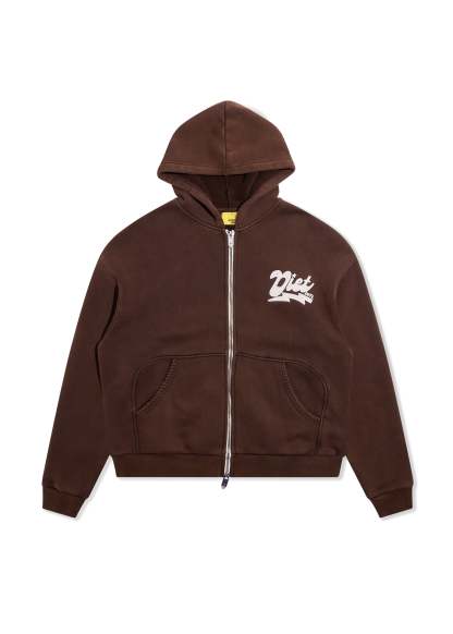 Bolt Full Zip - Brown|Streetwear Oversized Vintage Casual Wear-Coordom