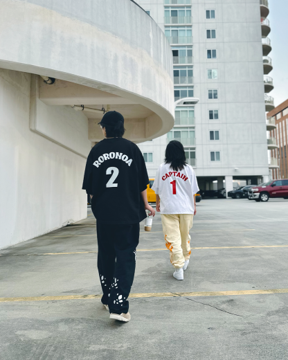 Zoro 4-Panel Black Oversized Tee-Coordom