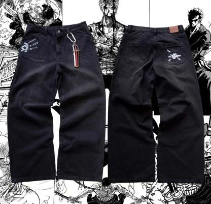 One Piece - Zoro Jeans + Gift Sword-Coordom