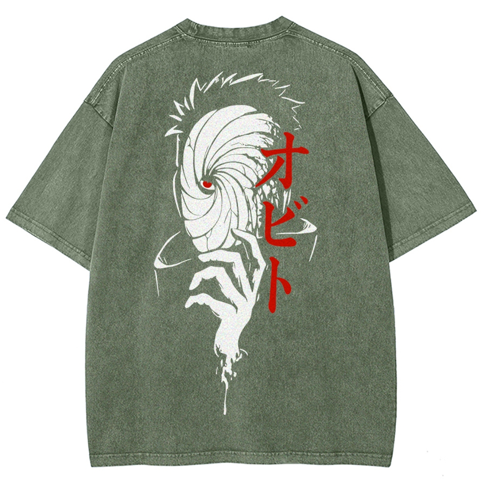 Naruto Unisex Fit Washed T-Shirt 2504009778-Coordom