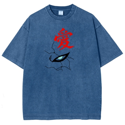 Naruto Unisex Fit Washed T-Shirt 2504014317-Coordom
