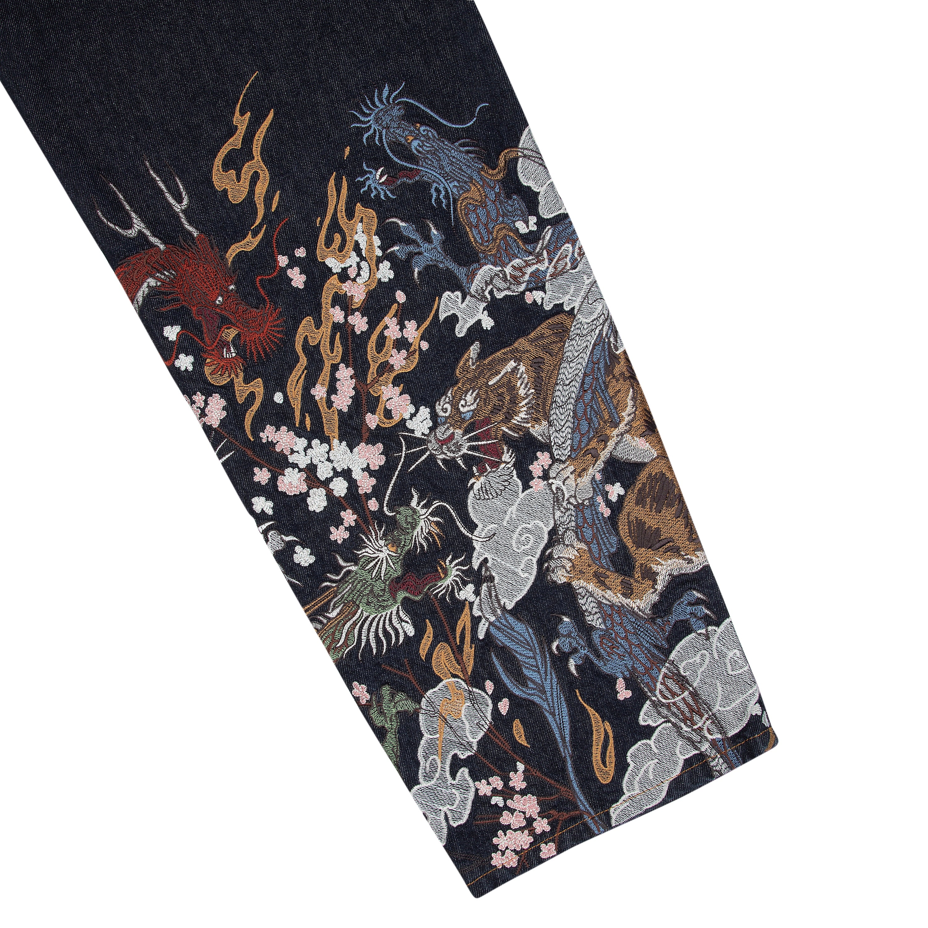 "yakuza" raw Denim blue-Coordom