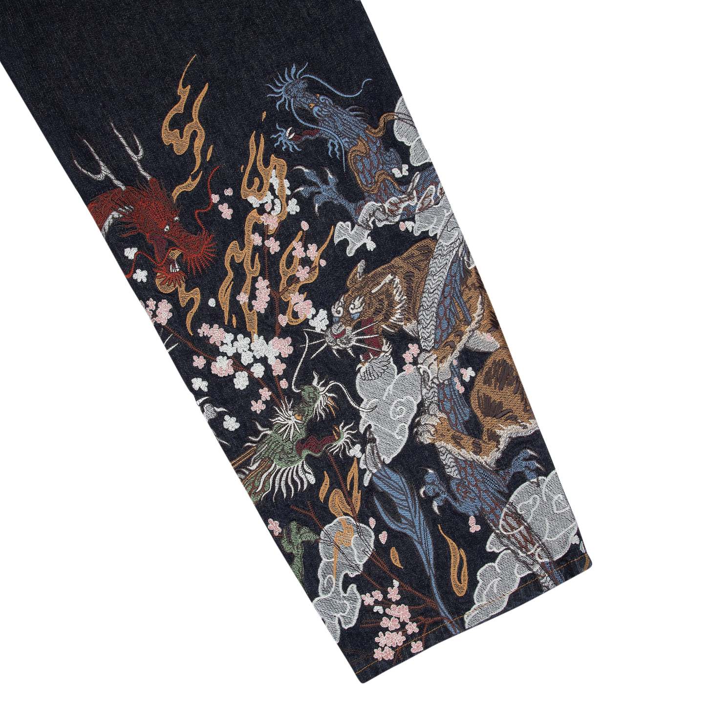 "yakuza" raw Denim blue-Coordom