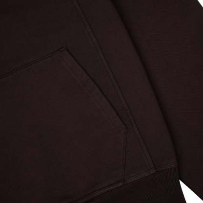 Yakuza Graphic Hoodie | Brown Streetwear Oversized Sweatshirt-Coordom
