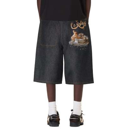  black raw Jorts 01-Coordom