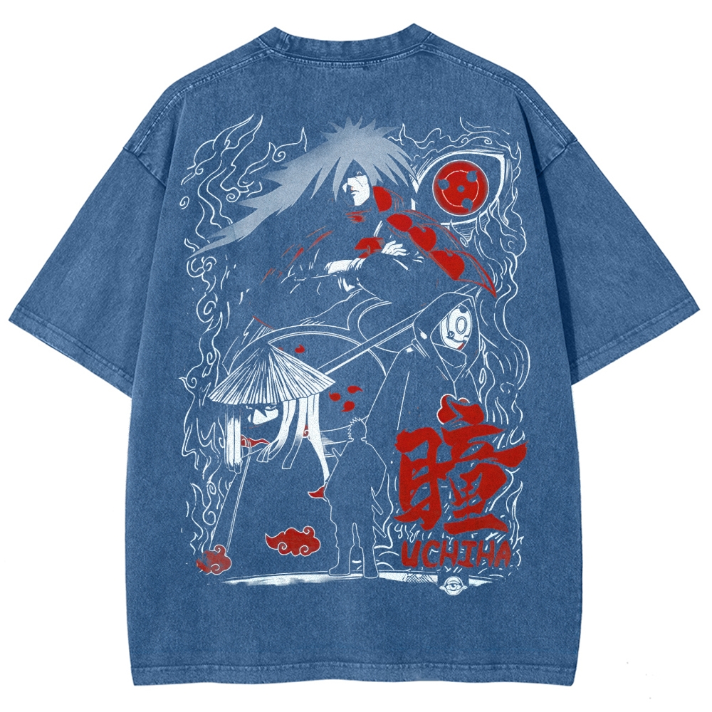Naruto Unisex Fit Washed T-Shirt 2502006810-Coordom