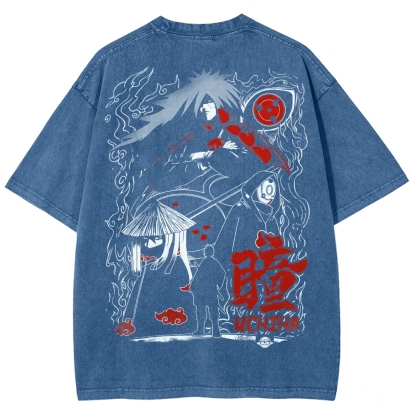 Naruto Unisex Fit Washed T-Shirt 2502006810-Coordom