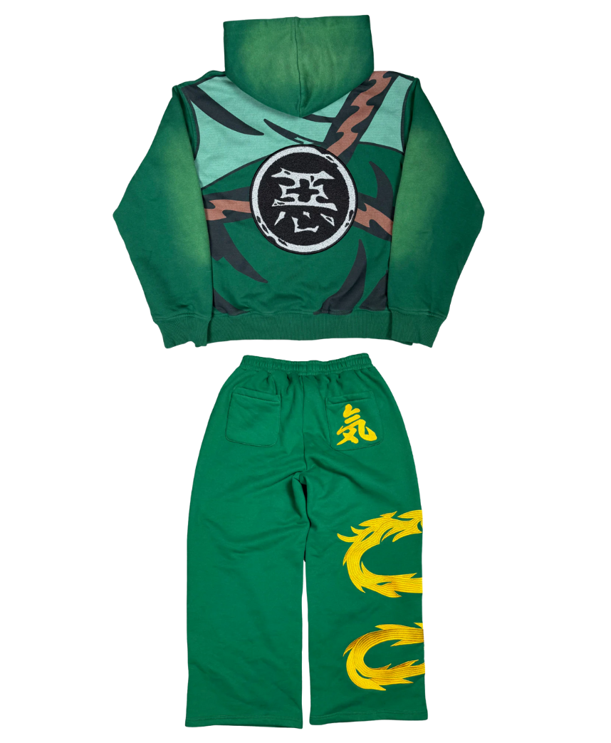 Ninjago Elements Tracksuit | Ninja Streetwear Oversized Set-Coordom