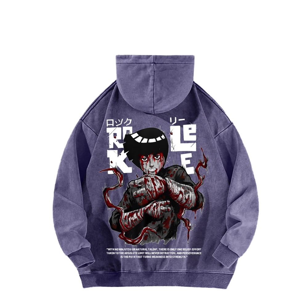Naruto Unisex Washed Hoodie 2602007535-Coordom