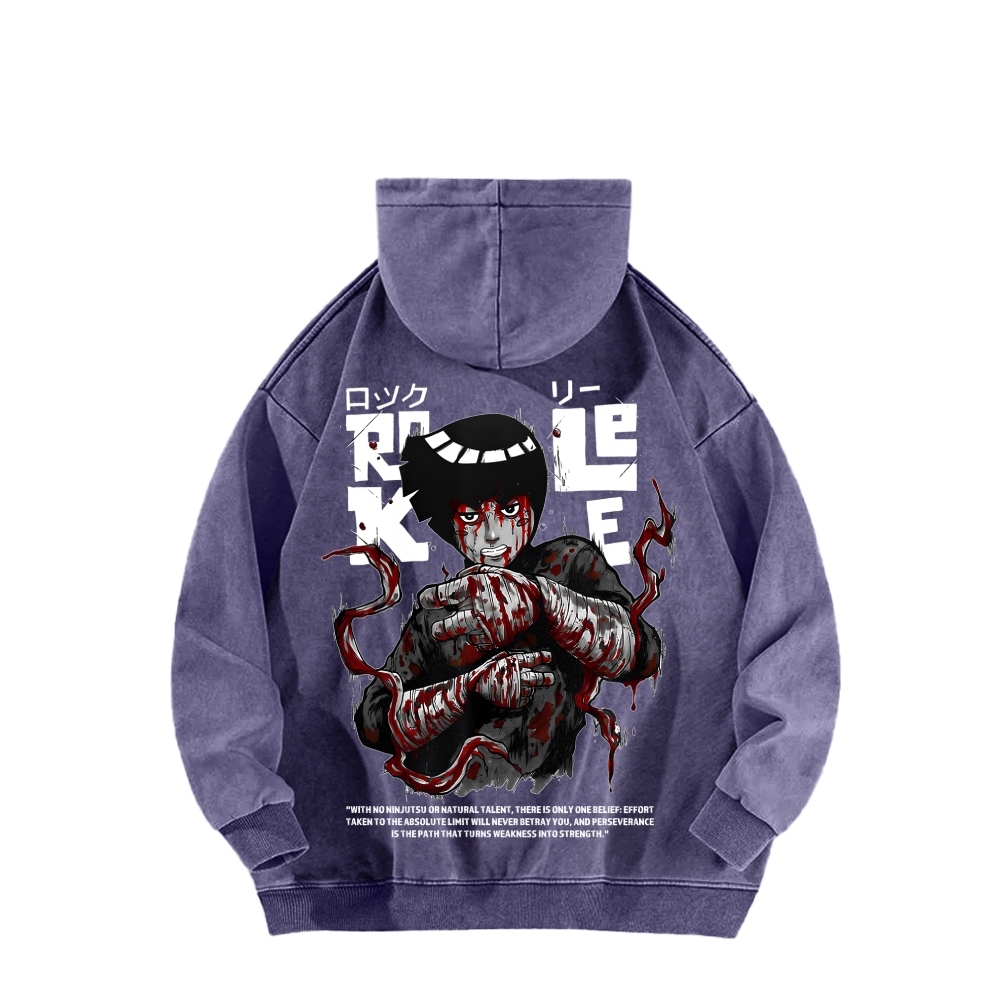 Naruto Unisex Washed Hoodie 2602007535-Coordom