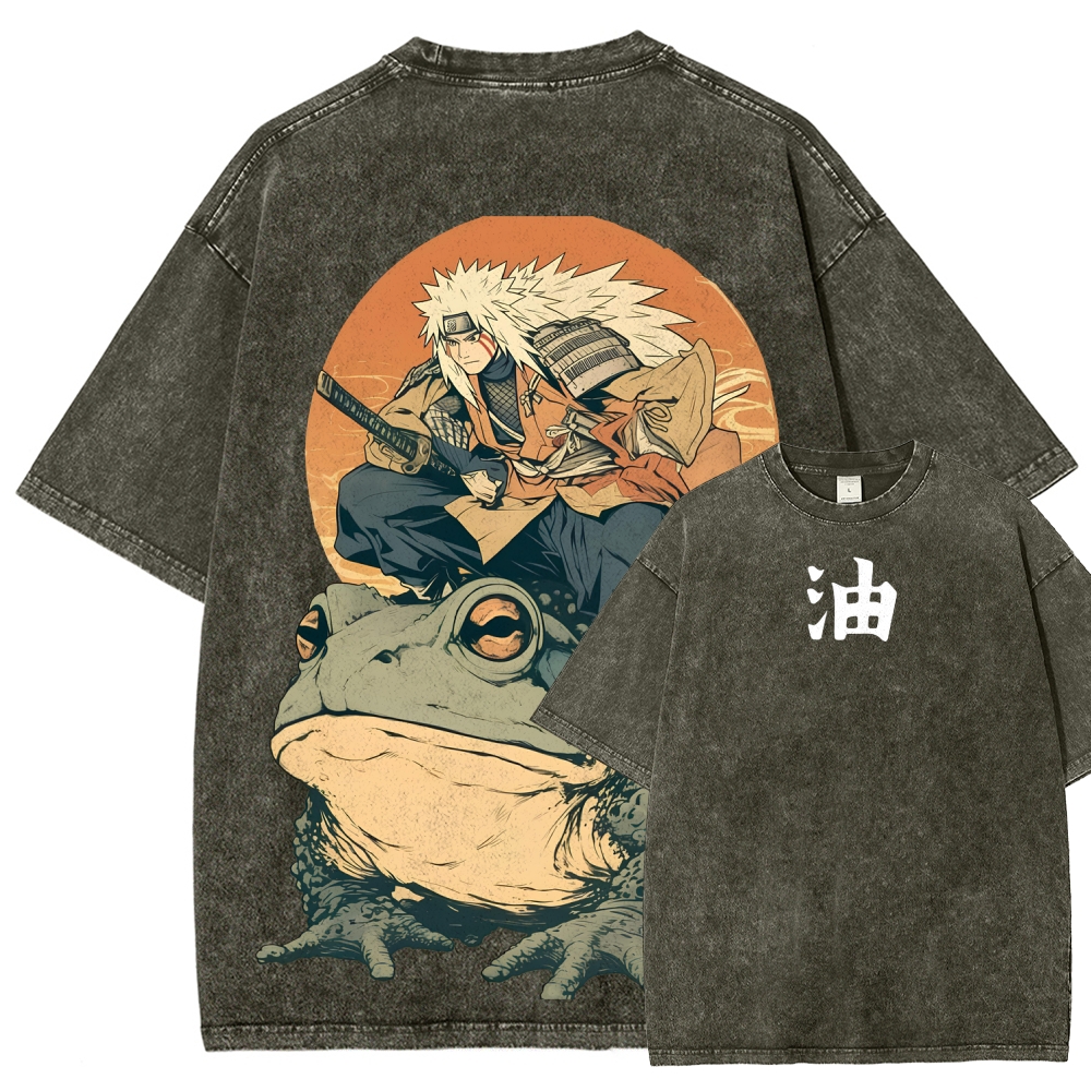 Naturo Unisex Fit Washed T-Shirt 2507024176-Coordom