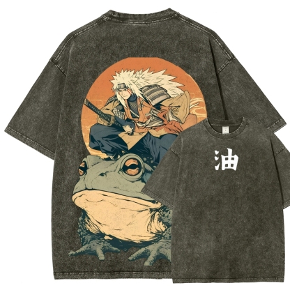 Naturo Unisex Fit Washed T-Shirt 2507024176-Coordom