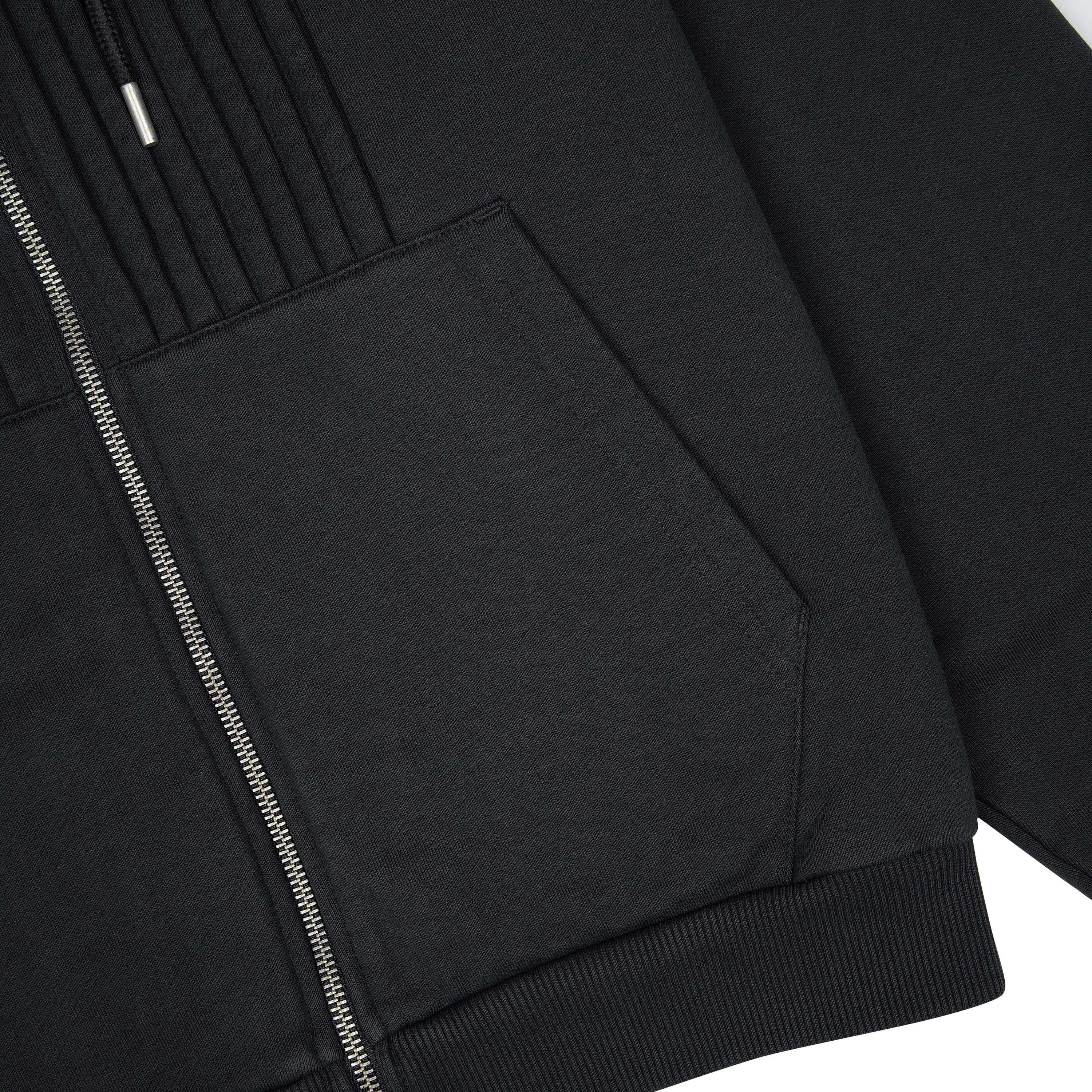 "yakuza v2" Zip Up grey-Coordom
