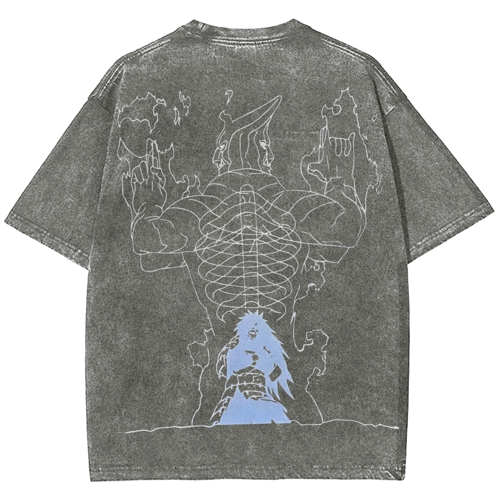 Naruto Unisex Fit Washed T-Shirt 2502006948-Coordom