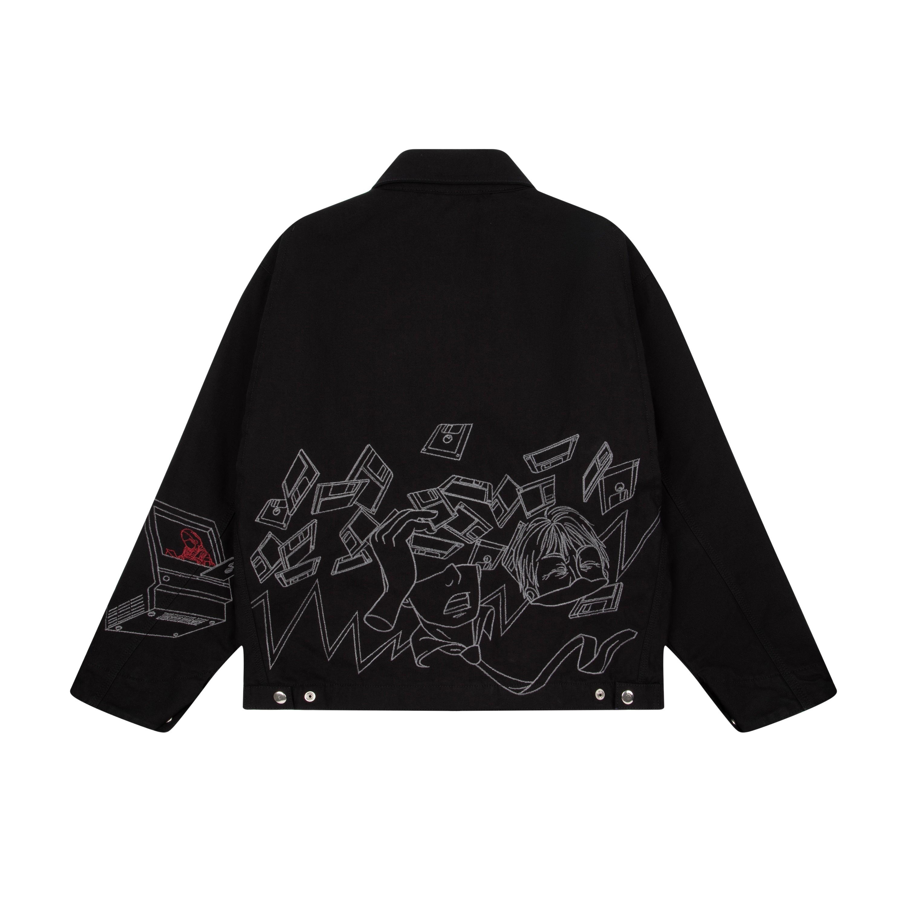 "wall street" denim Jacket-Coordom