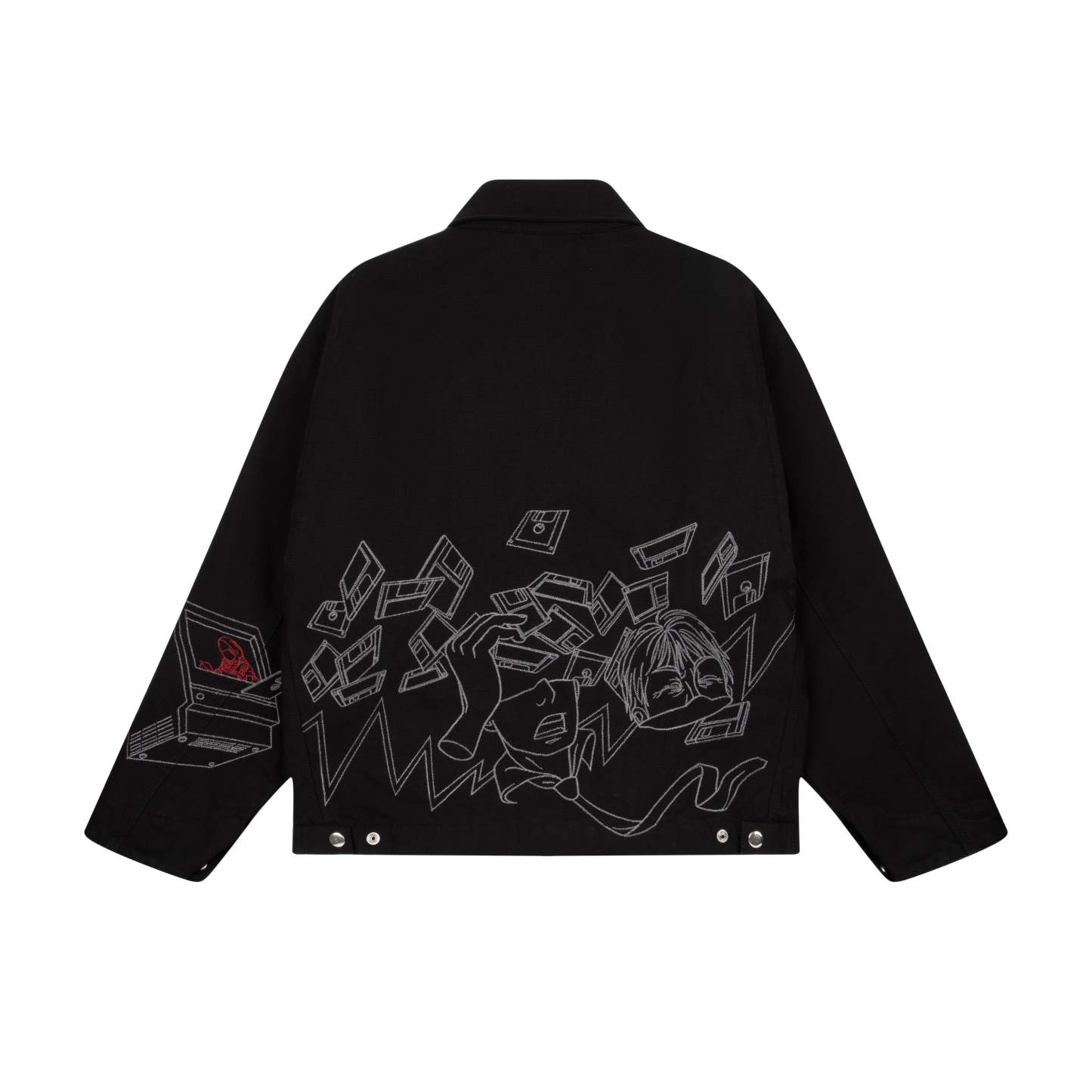 "wall street" denim Jacket-Coordom