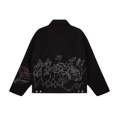 "wall street" denim Jacket-Coordom