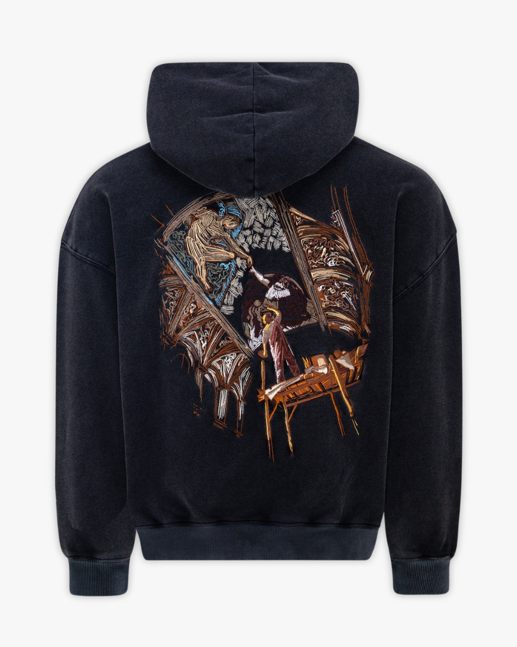 MICHELANGELO HOODIE|Streetwear Oversized Vintage Casual Wear-Coordom