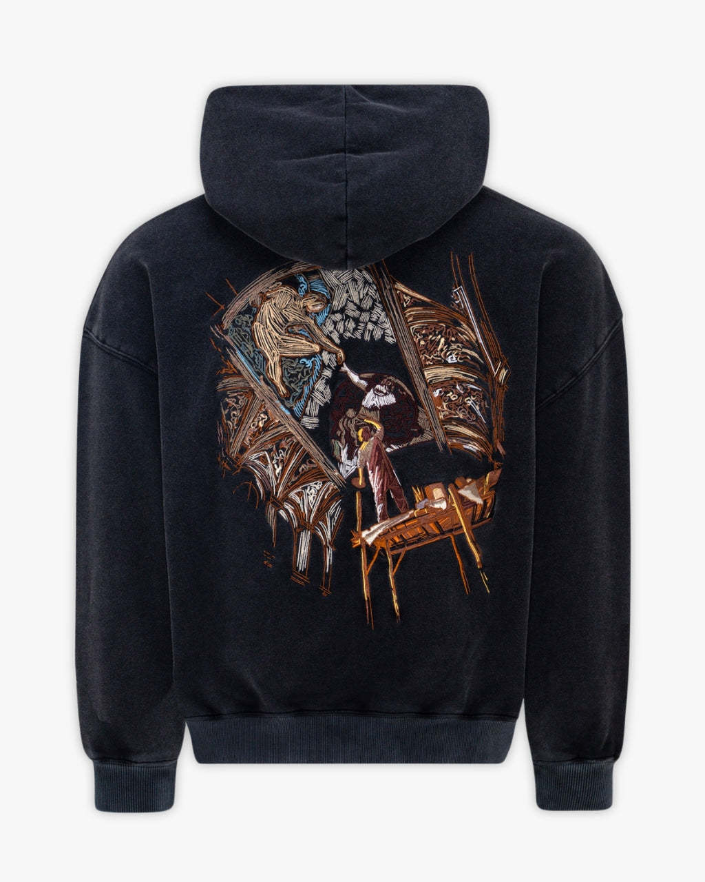 MICHELANGELO HOODIE|Streetwear Oversized Vintage Casual Wear-Coordom