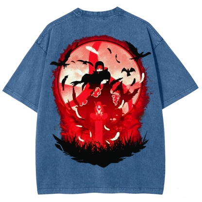 Naruto Unisex Fit Washed T-Shirt 2502006796-Coordom