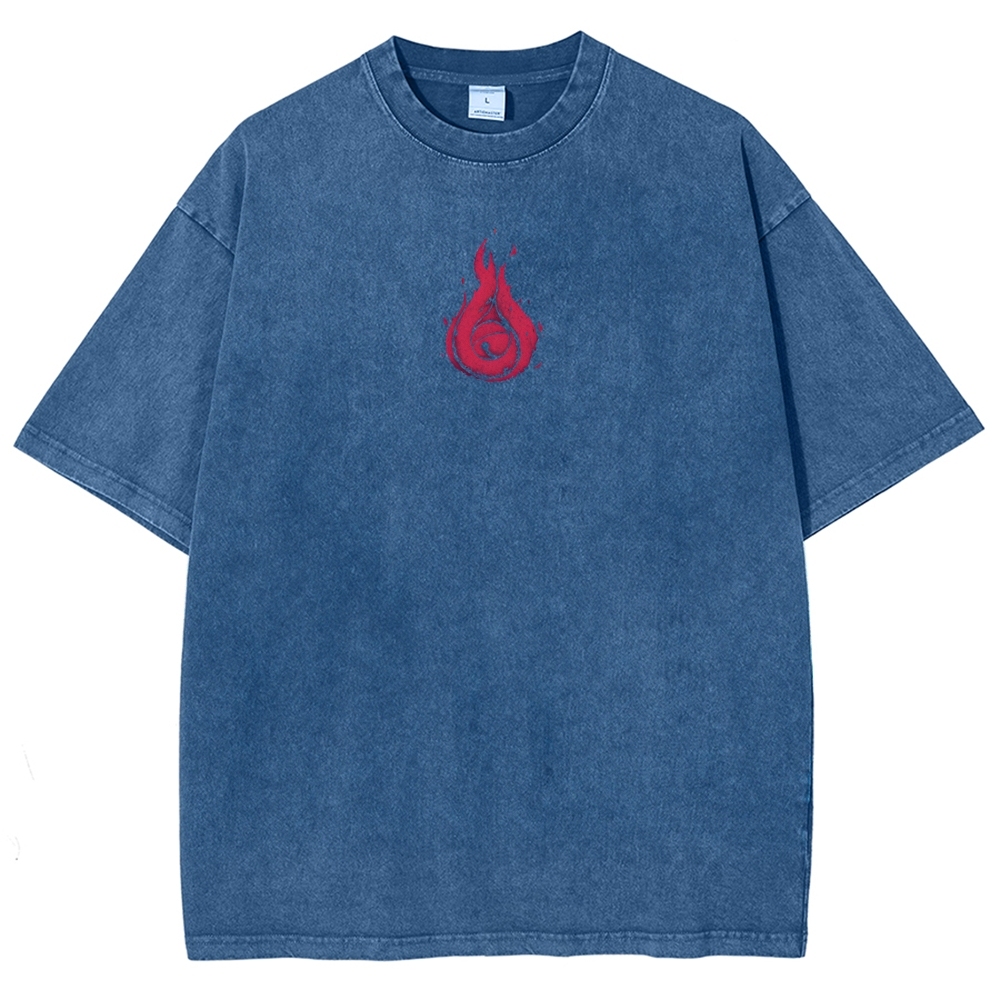 Naruto Unisex Fit Washed T-Shirt 2507030098-Coordom