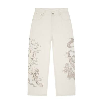 "yakuza" Denim off white-Coordom