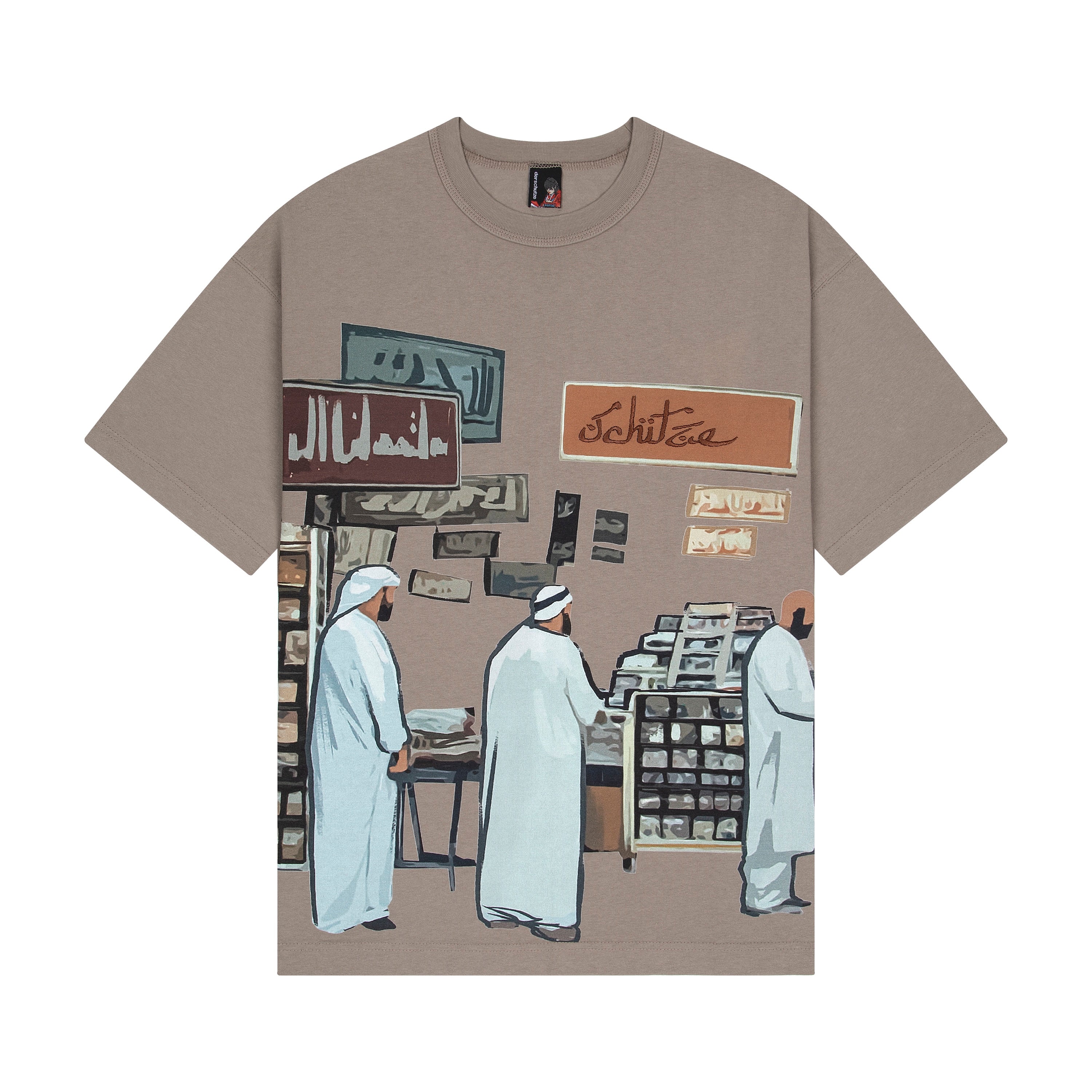 "yasmin v4" T Shirt taupe-Coordom