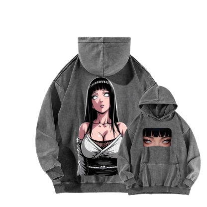 Naruto Unisex Washed Hoodie 2601014231-Coordom