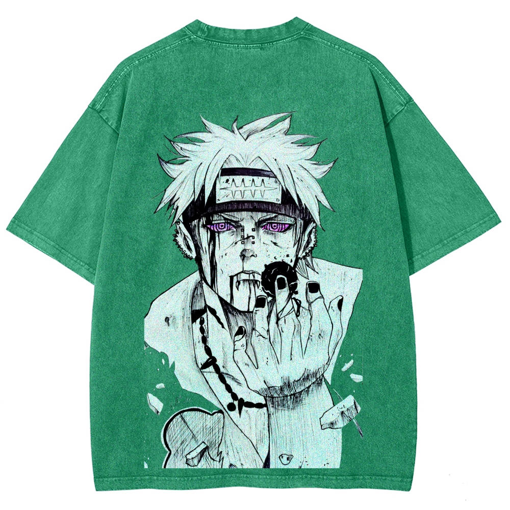 Naturo Unisex Fit Washed T-Shirt 2507024103-Coordom