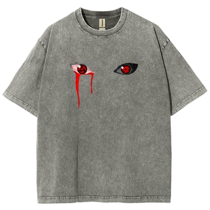 Naruto Unisex Fit Washed T-Shirt 2502003554-Coordom