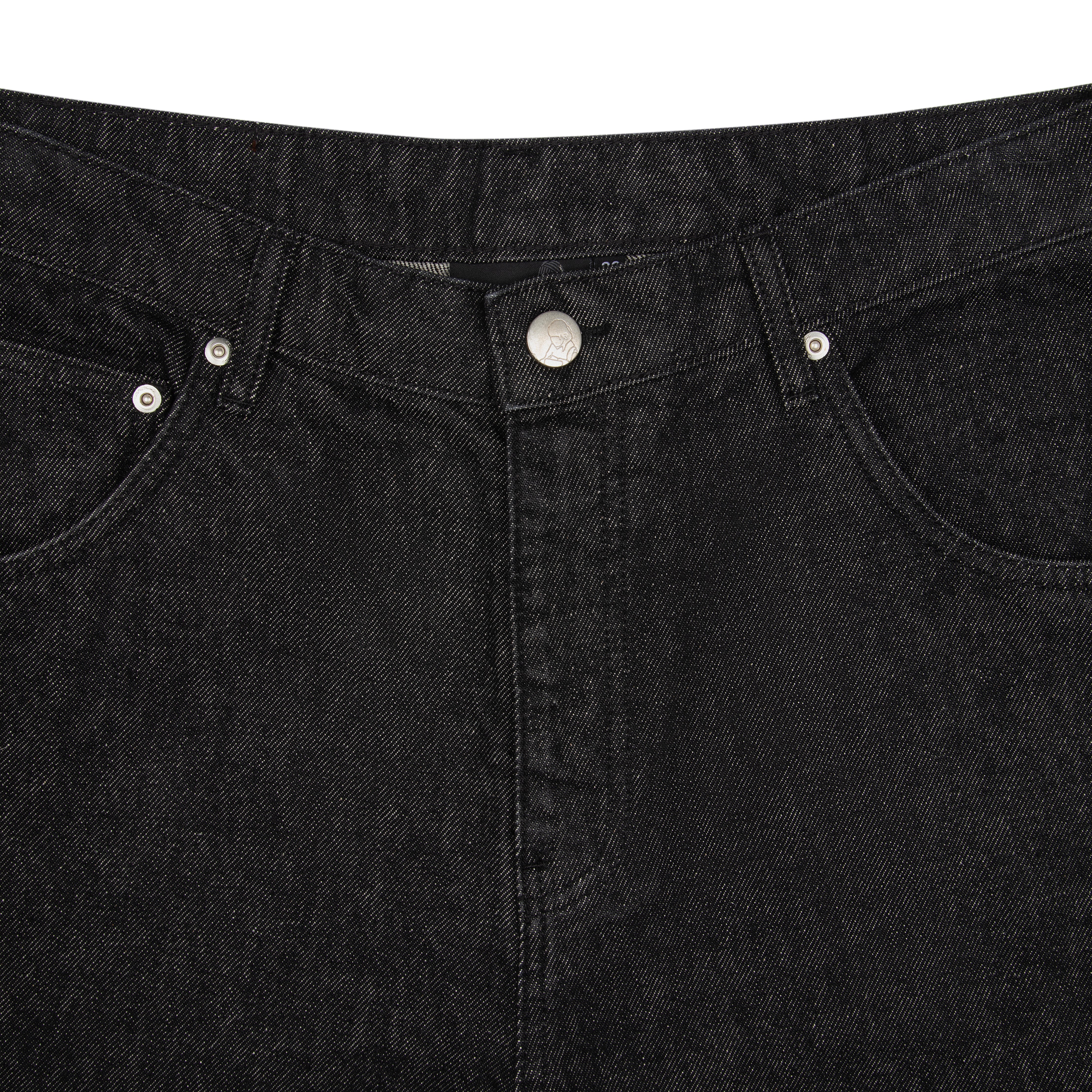 "yakuza" raw Denim black 01-Coordom