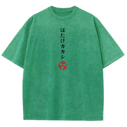 Naruto Unisex Fit Washed T-Shirt 2511024505-Coordom