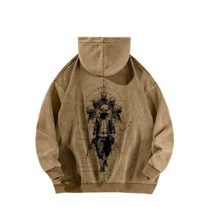 Naruto Casual Washed Hoodie 2509012972-Coordom