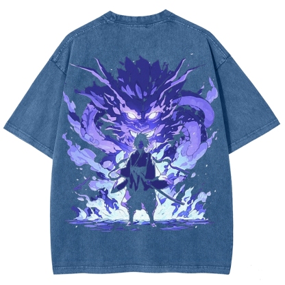 Naruto Unisex Fit Washed T-Shirt 2502006814-Coordom