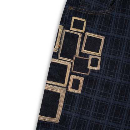  laser printed Denim-Coordom