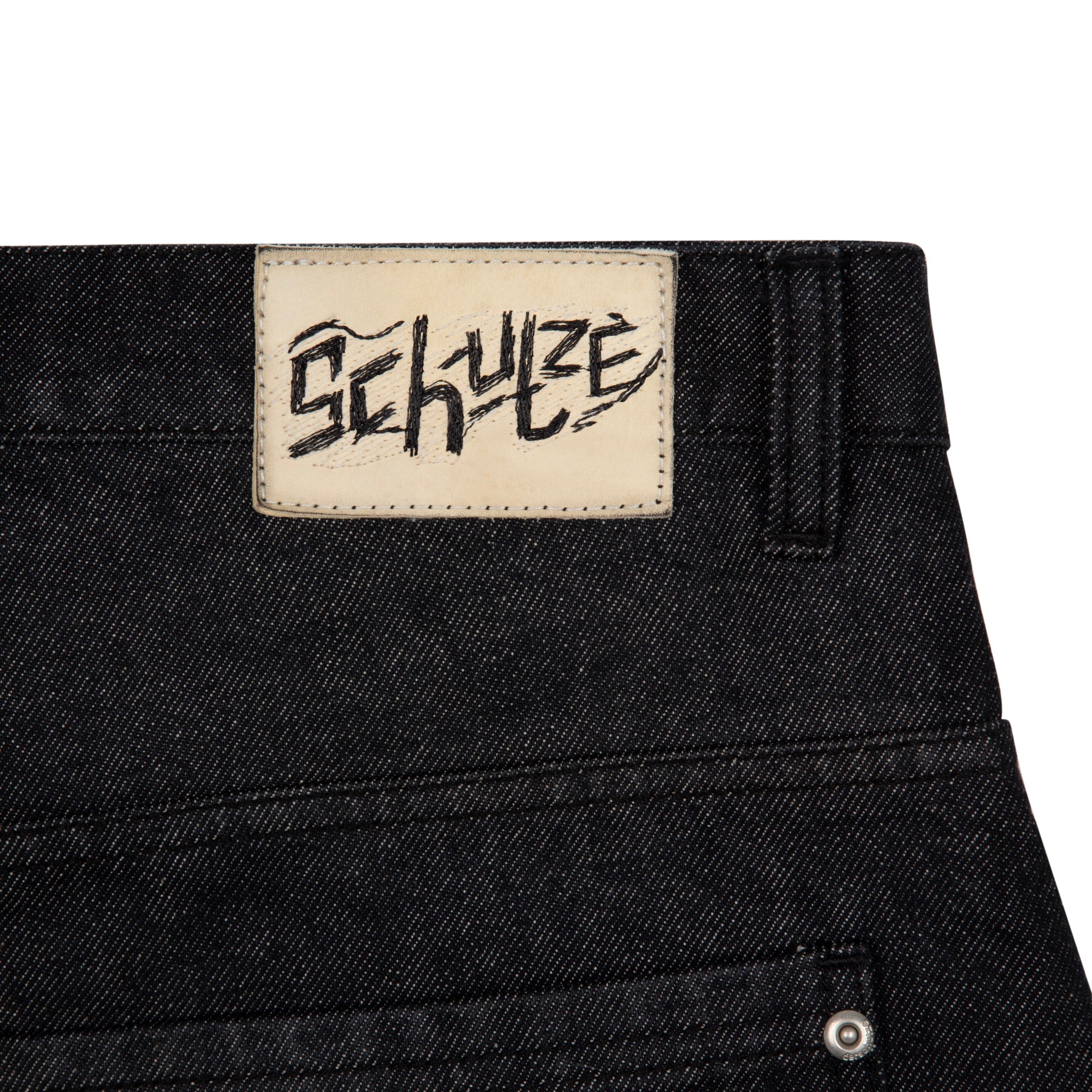 "wall street" black raw Denim-Coordom