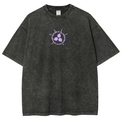 Naruto Unisex Fit Washed T-Shirt 2502006950-Coordom