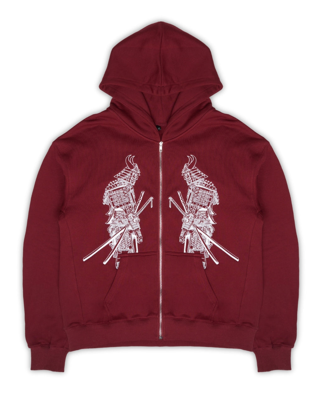 Samurai Hoodie|Streetwear Oversized Vintage Casual Wear-Coordom